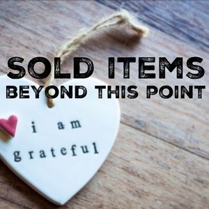 🌷💕Sold items 💕🌷